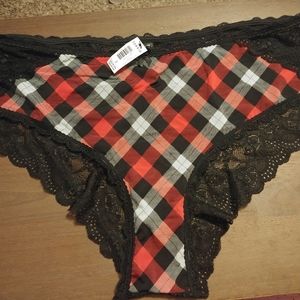 Torrid Hipster plaid panties